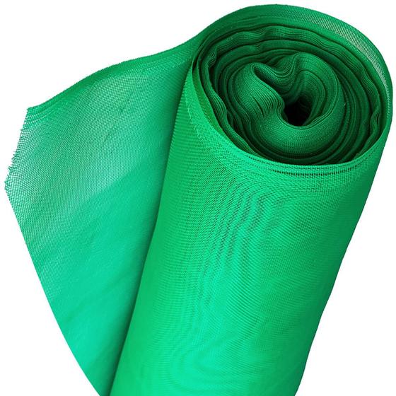 Imagem de Tela Mosquiteiro Verde 4x94m Rede Proteção Mosquito Insetos Porta Janela Estufa Horta
