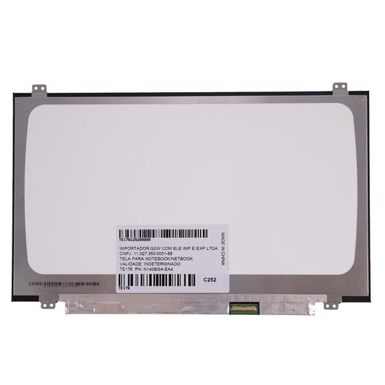 Imagem de Tela para Notebook bringIT compatível com Positivo Stilo XC3620 14" Fosca