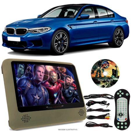 Imagem de Tela Portátil Encosto De Cabeça DVD Monitor C/ Tela 9 Pol usb Sd BMW M5 Oferta