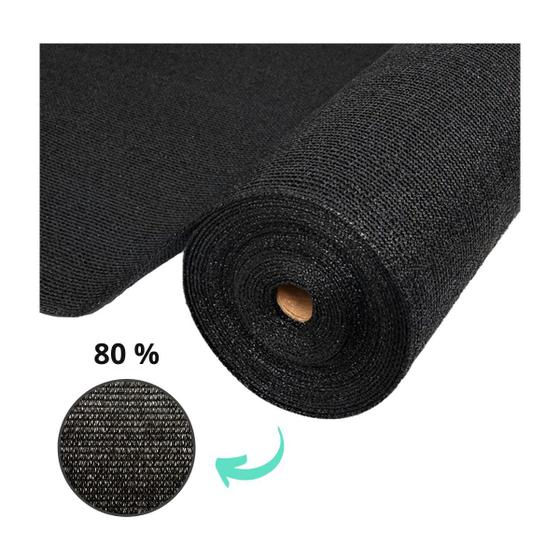 Tela Preta Sombrite Hortas e Estufas Proteção 80% 4x6,5 - R A MIX Imagem de Tela Preta Sombrite Hortas e Estufas Proteção 80% 4x6,5