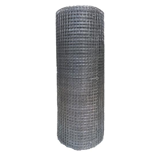 Imagem de Tela soldada galvanizada Alambrado cerca malha fina 1/2 x 1/2 altura 80cm comprimento 25m