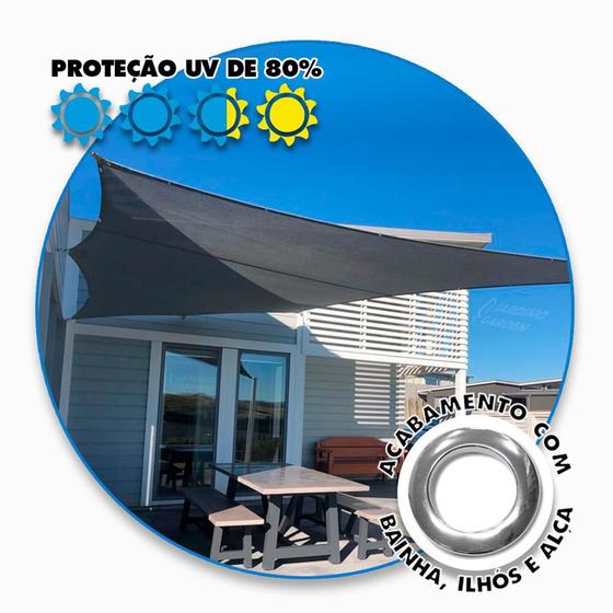 Tela Sombrite 80% Garagem Cobertura Piscina 8x9 Acabamento Menor preço em Tela Sombrite 80% Garagem Cobertura Piscina 8x9 Acabamento
