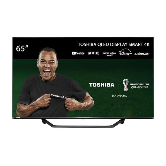 Tela Toshiba QLED Display 65 Pol. 65M550KB Quantum Dot 4K Smart VIDAA HDR - TB002 Menor preço em Tela Toshiba QLED Display 65 Pol. 65M550KB Quantum Dot 4K Smart VIDAA HDR - TB002