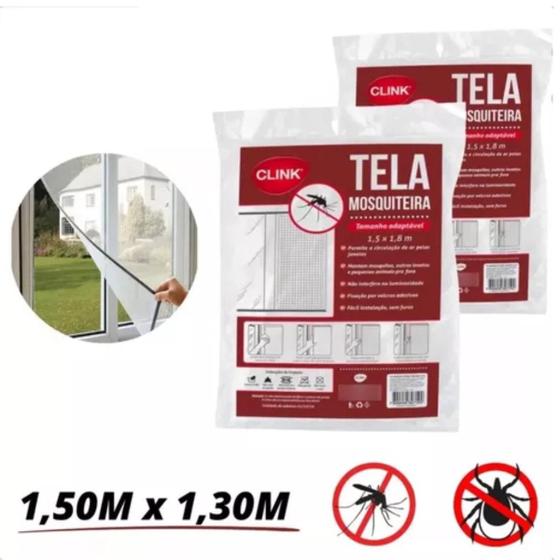 Imagem de TELAS MOSQUITEIRA JANELA ANTI-INSETOS 130 x 150 cm Utilidade