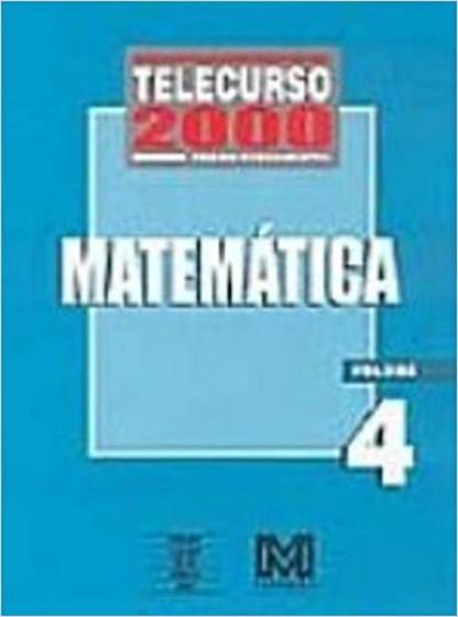 Imagem de Telecurso 2000. Matematica. 1 Grau - Volume 4