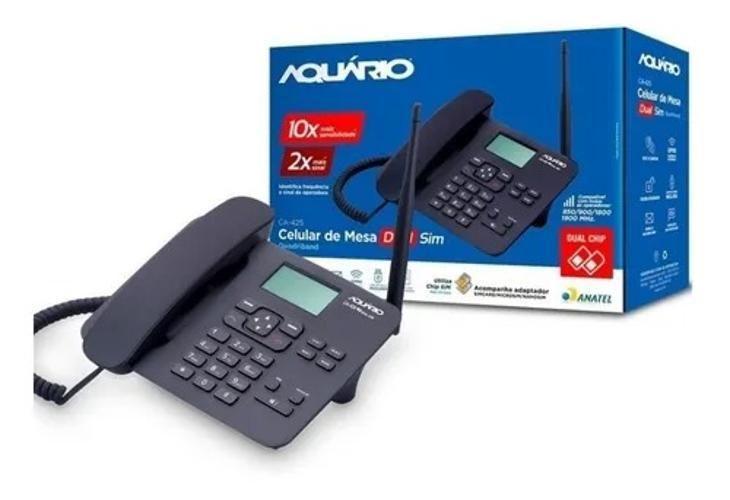 Imagem de Telefone Aquário Rural 2 Chips Ca-42S 2G