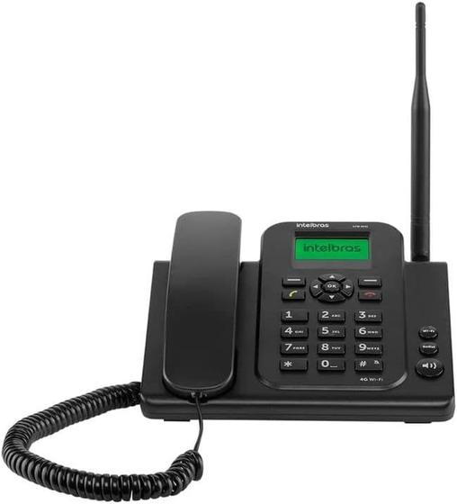 Telefone Celular CFW Fixo 4G Intelbras com Wi-Fi 110V/220V Menor preço em Telefone Celular CFW Fixo 4G Intelbras com Wi-Fi 110V/220V