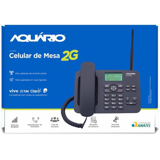 Imagem de Telefone Celular de Mesa 2G CA-40SE AQUARIO