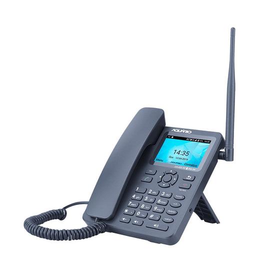 Telefone Celular de Mesa Android com Wi-Fi Aquário Quadriband 4G Dual Chip Bateria 2000mAh Tela de 3.5" - CA-42S 4G é boa?