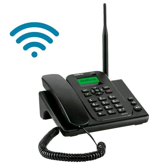 Imagem de Telefone Celular Fixo 4g Wifi Cfw 9041 Roteador Wifi Intelbras