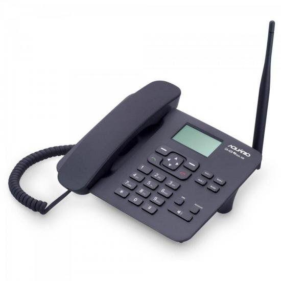 Imagem de Telefone Celular Fixo Aquário CA42-S Preto