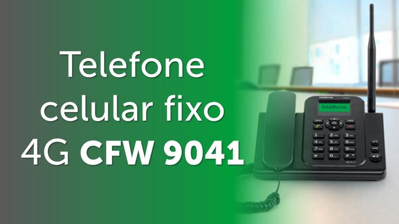 Imagem de Telefone Celular fixo com wi-fi 4G CFW 9041