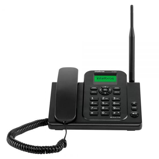 Telefone Celular Fixo GSM CF4202N - Intelbras Menor preço em Telefone Celular Fixo GSM CF4202N - Intelbras