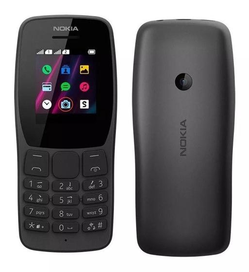 Imagem de Telefone Celular Nokia Antigo Simples Para Idosos Rádio Dual 2g