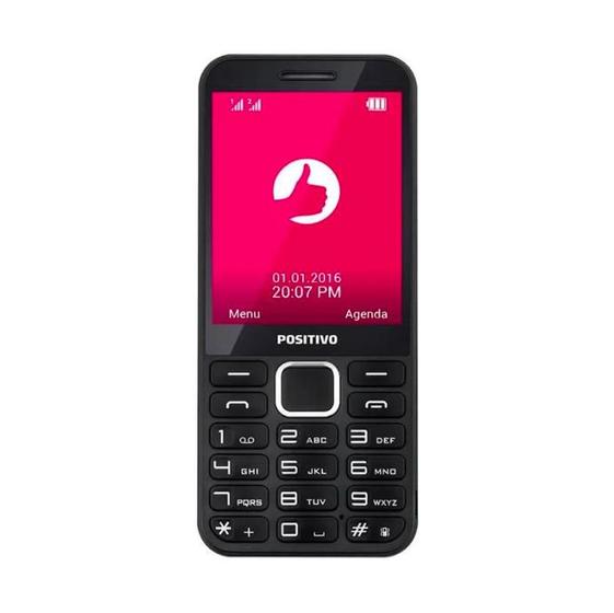 Imagem de Telefone Celular Positivo P28: Dual Sim, Rádio FM e Bluetooth - Original