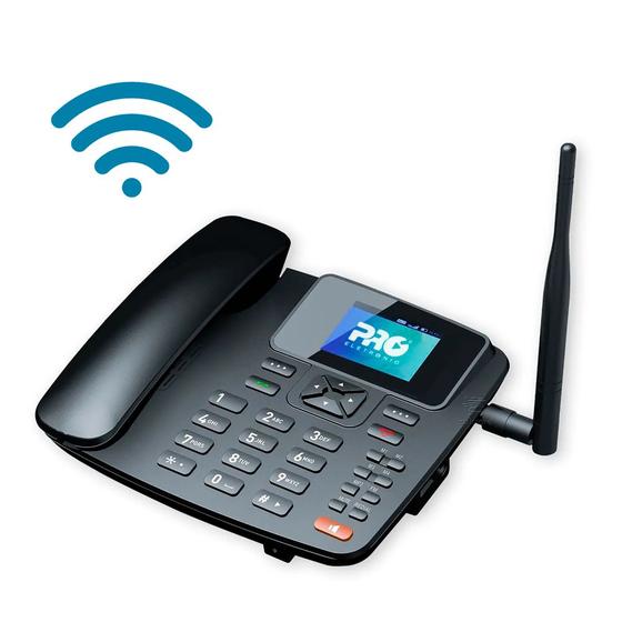 Imagem de Telefone Celular Rural De Mesa 4G com Roteador Wifi 7 Bandas PROCS-5040W ProEletronic