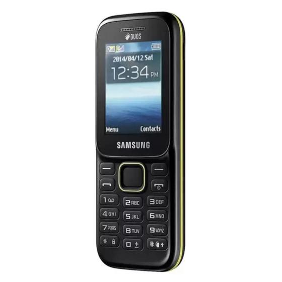 Telefone Celular Samsung SM-B310E Preto Dual Sim Desbloqueado Para Idosos Menor preço em Telefone Celular Samsung SM-B310E Preto Dual Sim Desbloqueado Para Idosos
