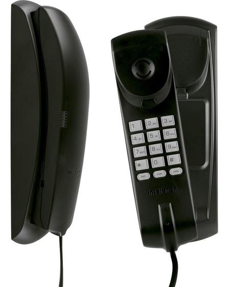 Imagem de Telefone Com Fio De Parede Tc 20 Preto Intelbras