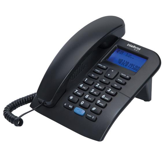 Imagem de Telefone com Fio Intelbras TC 60 ID Com Bina Id Chamadas