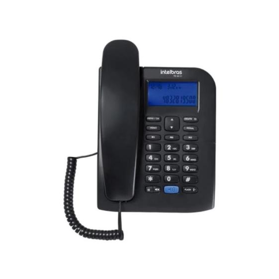 Imagem de Telefone com Fio Intelbras TC 60 ID preto