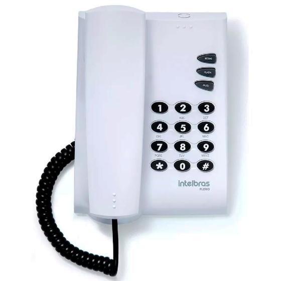 Imagem de Telefone Com Fio Sem Chave Linha Pleno - Intelbras