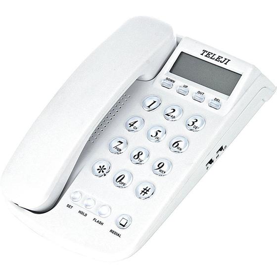 Imagem de Telefone com Identificador Teleji 46 V5 Branco