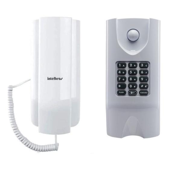 Imagem de Telefone de Interfone para apartamento Condomínio Intelbras Tdmi 300 BRANCO