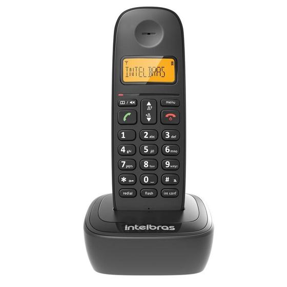 Telefone Fixo Intelbras TS 2510 Identificador de Chamadas sem Fio