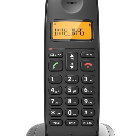 Telefone Fixo Intelbras TS 2510 Identificador de Chamadas sem Fio