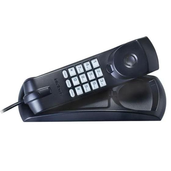 Imagem de Telefone gôndola com fio preto TC 20 Intelbras