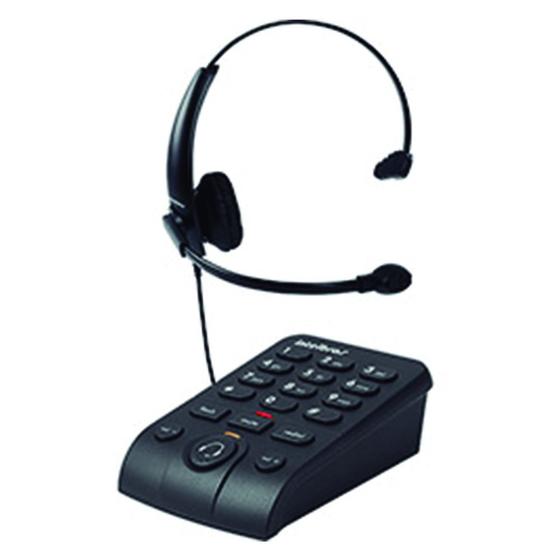 Telefone Headset Intelbras HSB50 Preto Imagem de Telefone Headset Intelbras HSB50 Preto