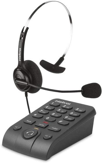 Imagem de Telefone Headset Intelbras Micro Aparelho Telefônico com Base