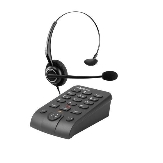 Imagem de Telefone Headset Profissional Intelbras Hsb 50 Com Teclado