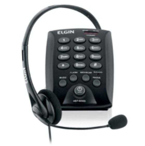 Imagem de Telefone Headset Telemarketing Telefonista para escritorio