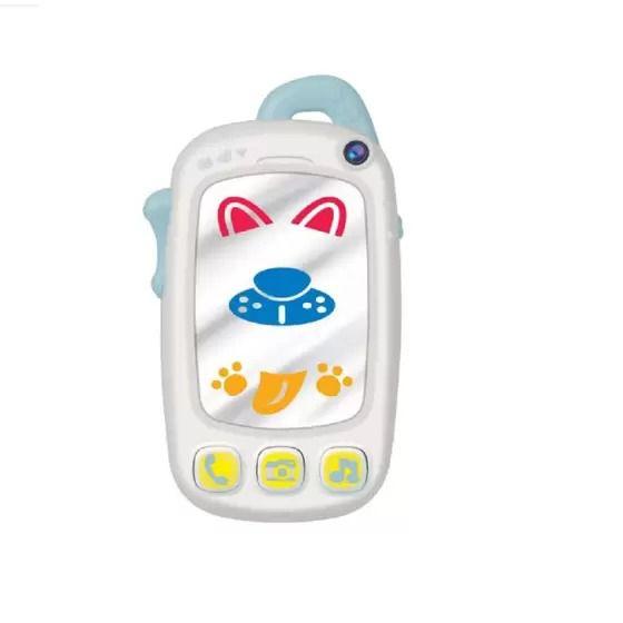 Imagem de Telefone infantil minha primeira selfie som luz azul winfun