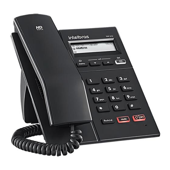 Imagem de Telefone Intelbras Ip Tip 125I Cinza