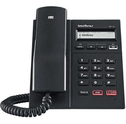 Imagem de Telefone Ip Voip Intelbras Tip 125 Lite Viva-voz Poe Top