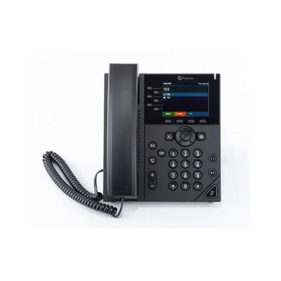 Imagem de Telefone Ip Vvx Polycom 350 6 Linhas Empresarial