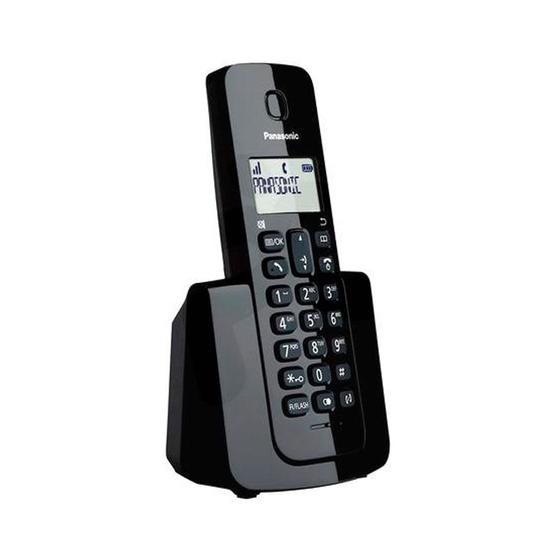 Imagem de Telefone Panasonic KX-TGB110LCB - 1 Bases - com Bina - Bivolt - Preto