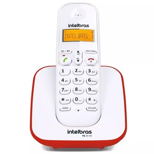 Imagem de Telefone Sem Fio com ID de Chamadas TS 3110 - Intelbras