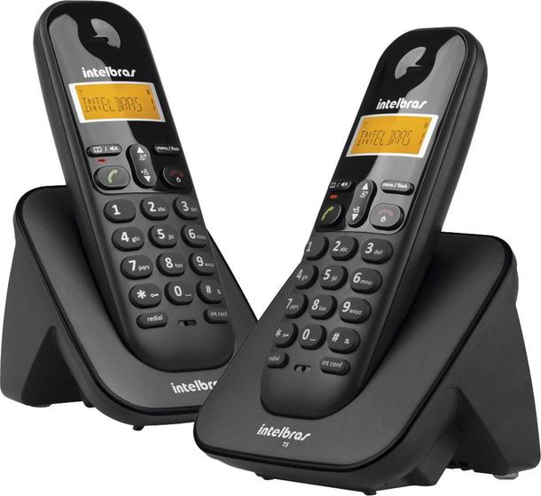 Imagem de Telefone sem fio com identificador de chamadas + ramal ts3112 preto