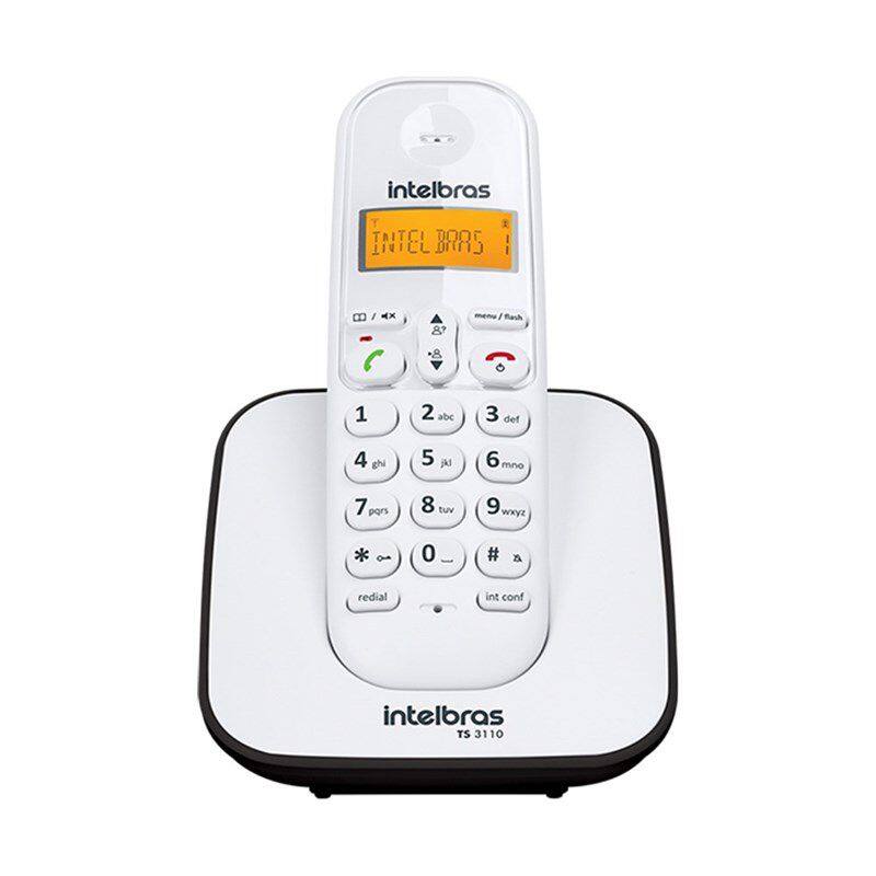 Telefone sem Fio com Identificador de Chamadas TS-3110 Preto e Branco ...
