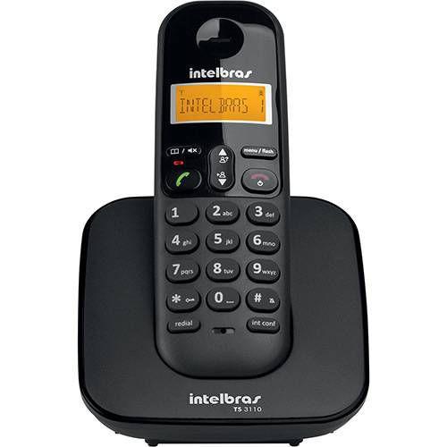 Imagem de Telefone sem Fio com Identificador Intelbras TS3110 Preto