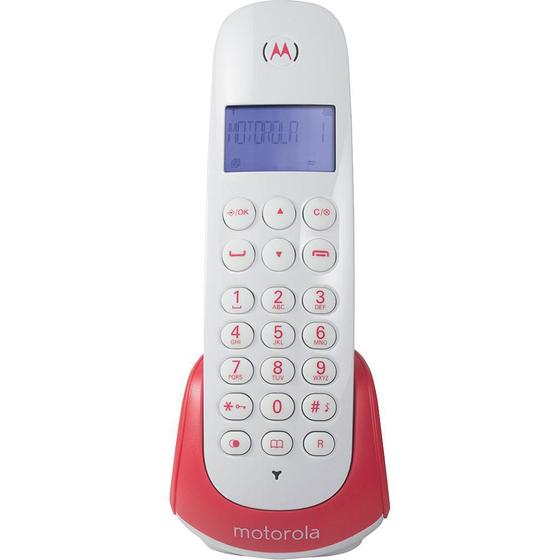 Imagem de Telefone sem Fio com Identificador Motorola MOTO700ID Vermelho