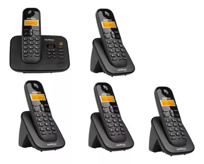 Imagem de Telefone Sem Fio Com Secretaia + 4 Ramal Intelbras C/ Bina
