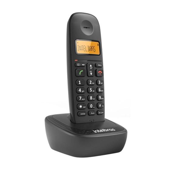 Imagem de Telefone Sem Fio Digital Intelbras Ts 2510