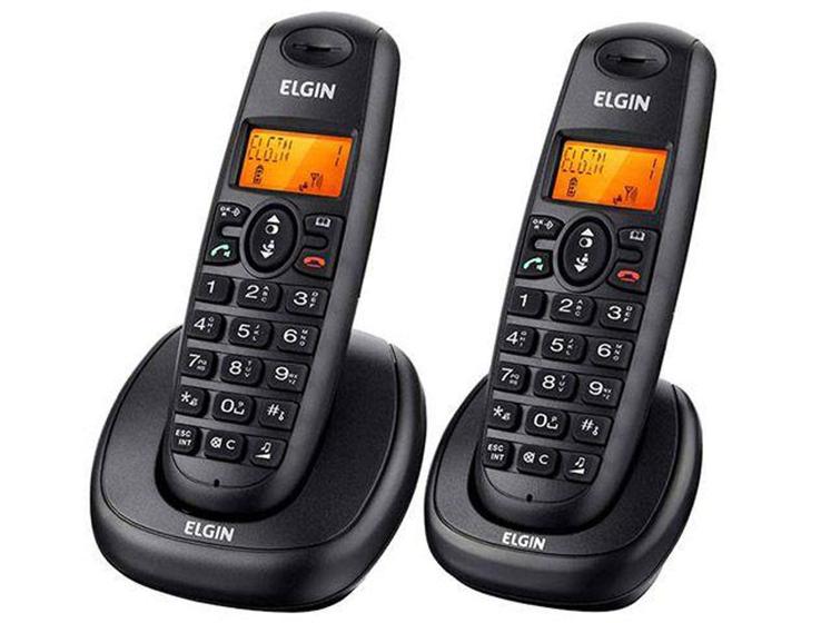 Imagem de Telefone Sem Fio Elgin com 1 Ramal  - Identificador de chamadas - TSF-7002