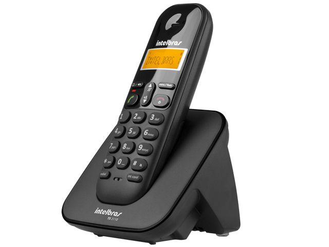 Imagem de Telefone sem Fio Intelbras com Identificador de Chamadas - TS3110