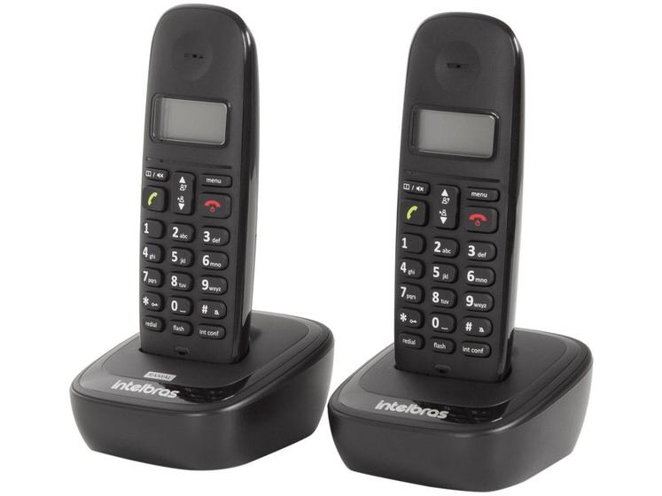 Imagem de Telefone sem Fio Intelbras TS 2512 - Identificador de Chamada 2 Unidades