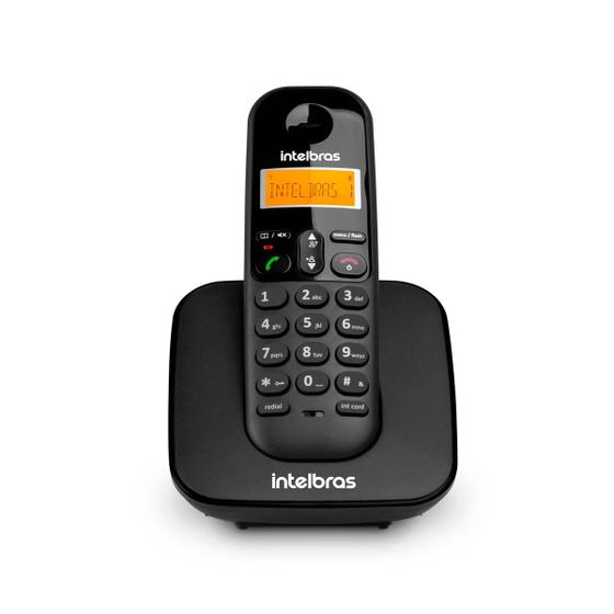 Imagem de Telefone Sem Fio Intelbras Ts 3110 Com Identificador Preto